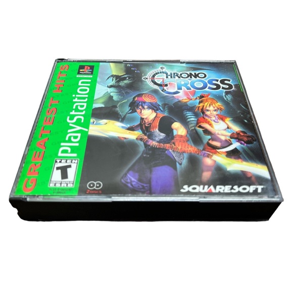 Chrono Cross (Sony PlayStation 1 PS1) w/registration card RARE - Picture 1 of 6